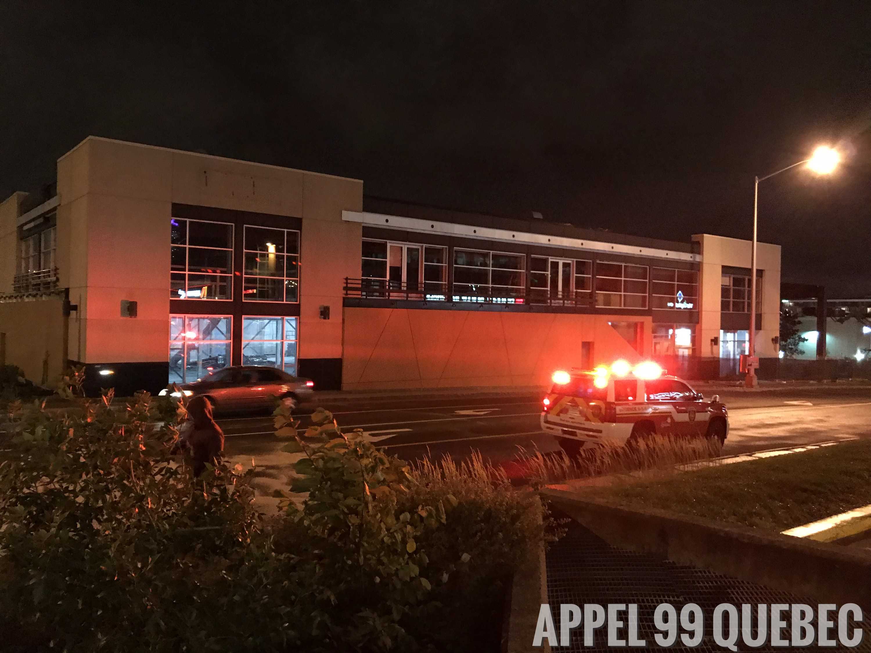 Vérification Incendie intersection Hochelaga & Bernardins Morin