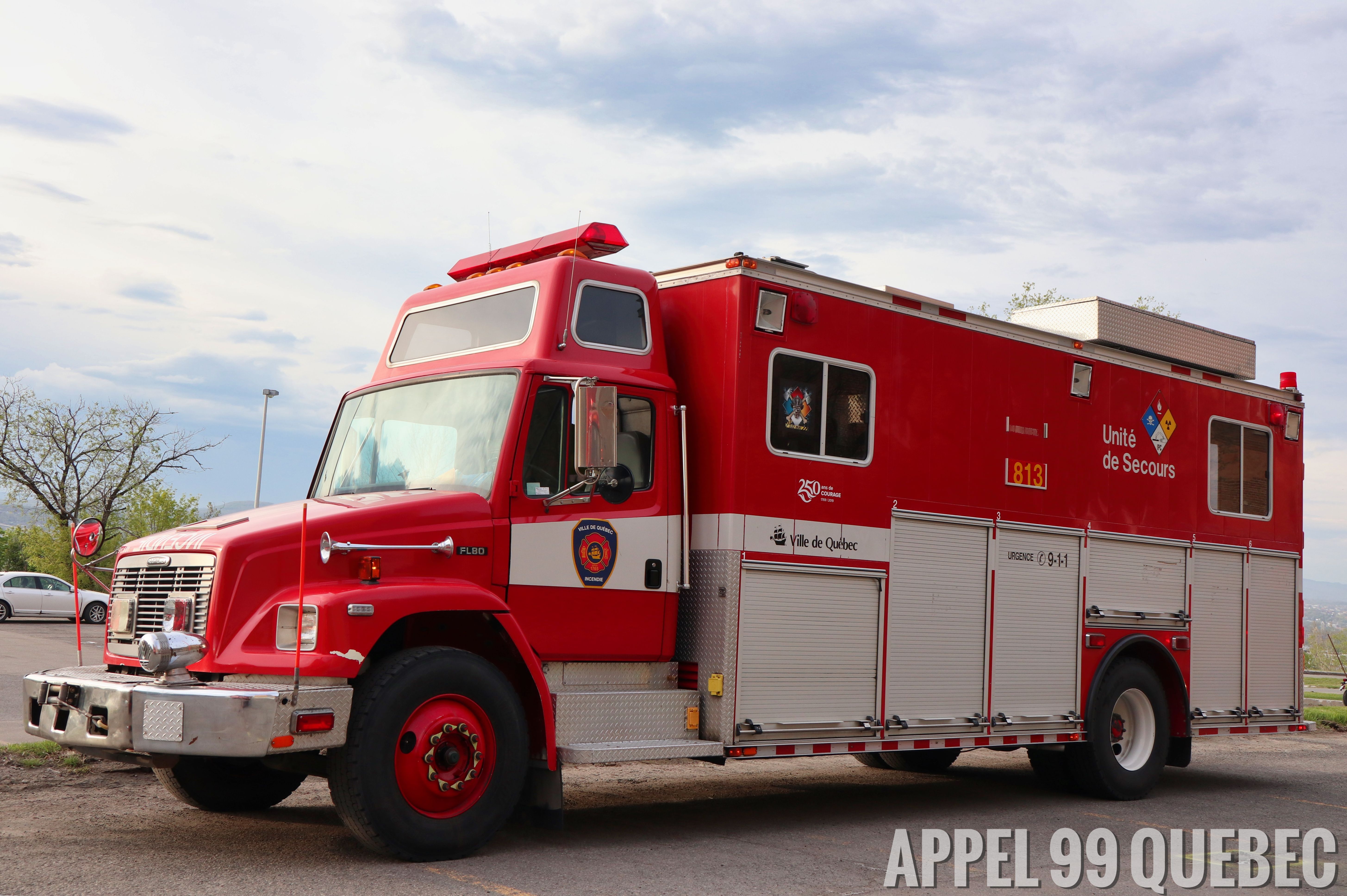 813 (96-601) Freightliner FL 80 / Maxi Métal 1996