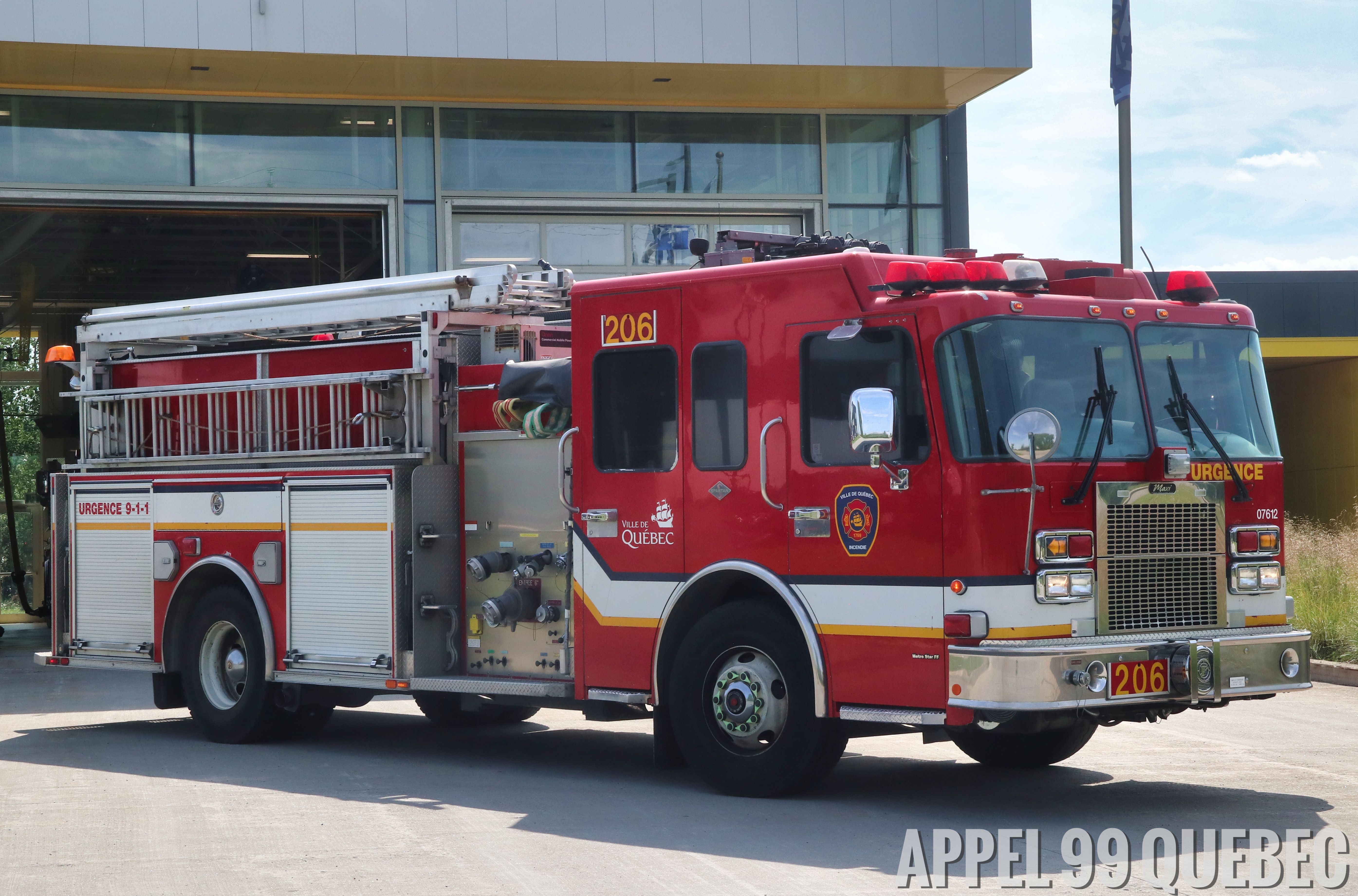 206 (07-612) Spartan Metro Star FF MFD / Maxi Métal pumper 2007