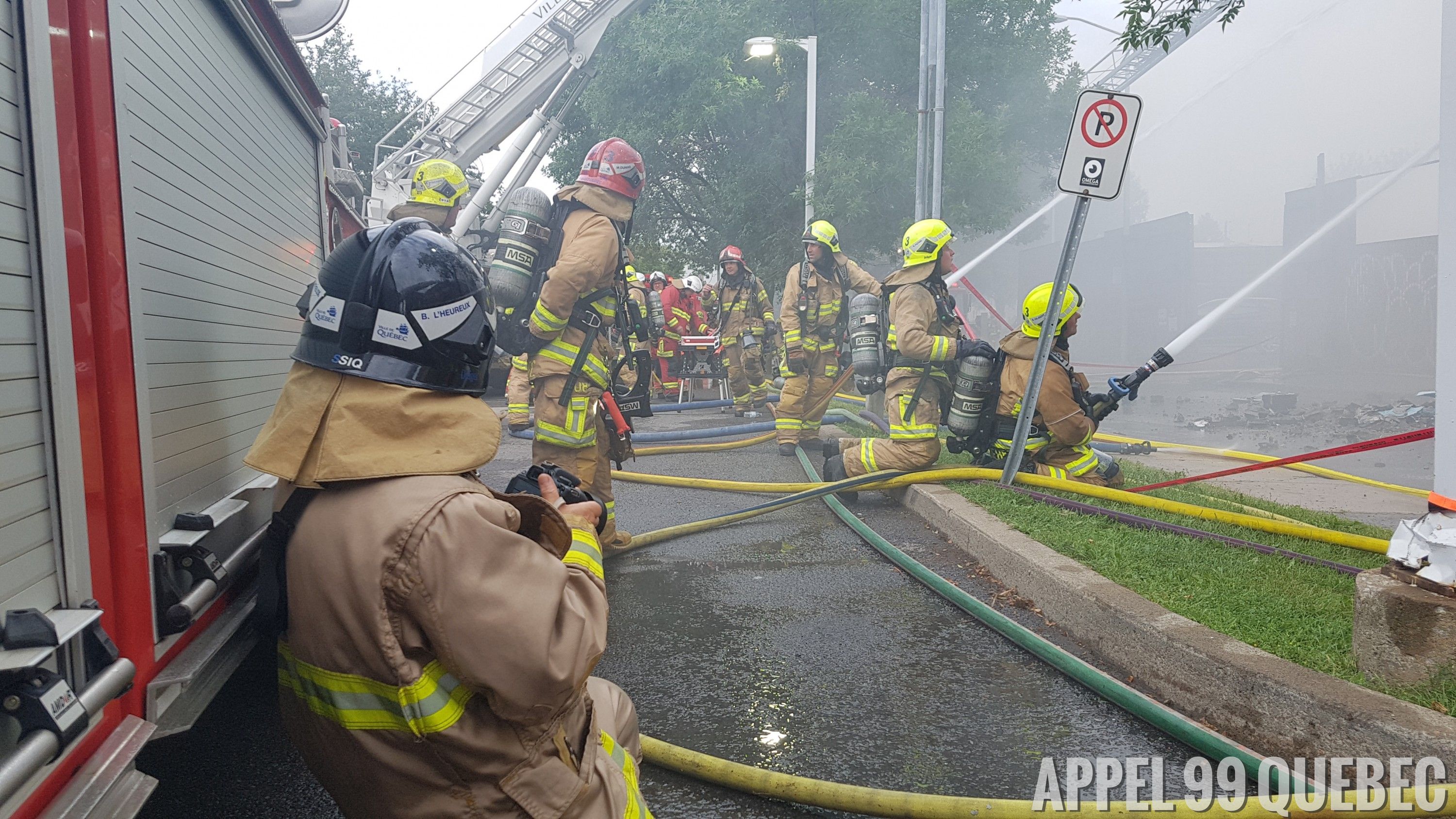 Photgraphe 1 - Celui-ci effectue les images pour nos reportage sur Appel99.com